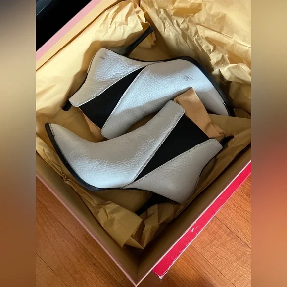 acne studios jemma boot white size 38 - Picture 2 of 7